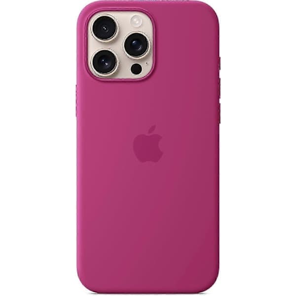 pc Apple iPhone 16 Pro Max Silikondeksel med MagSafe og Kamerakontroll - Fuchsia