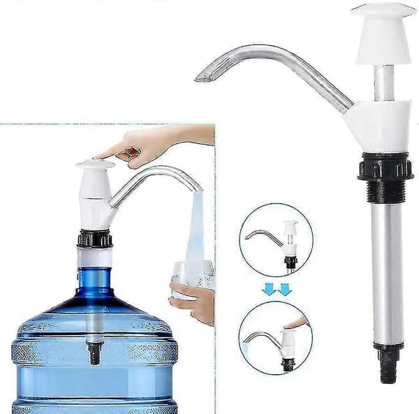Dricksvattenpump, manuell vattenpump, handpressvatten, husvagnsvaskvatten handpump dubbelverkande campingtrailer, -