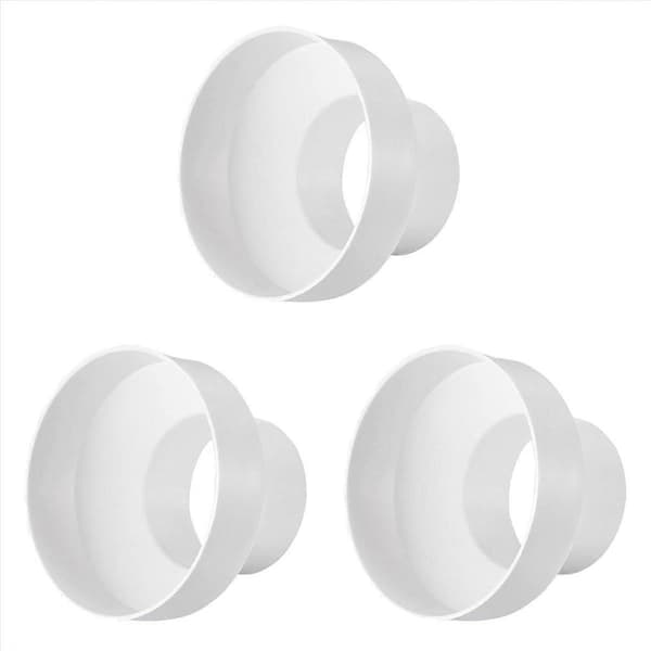 Ventilasjonsrør Reduksjonsadapter Rørluftkanaladapter (200-150mm)