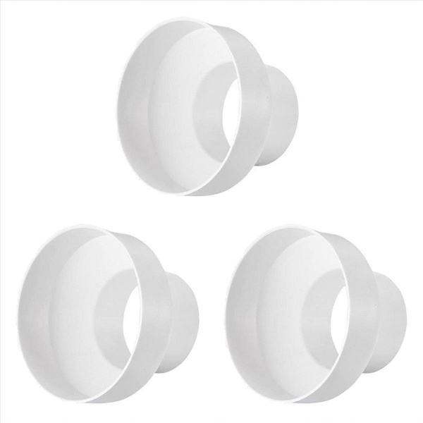 Ventilationsrør Reducer Adapter Rør Luftkanal Adapter (200-150mm)