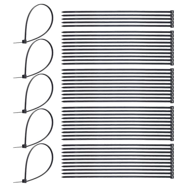 Kabelbindere Kabelbindere / Strips Farve:sort Størrelse:140 mm x 2.5 mm 50 stk.