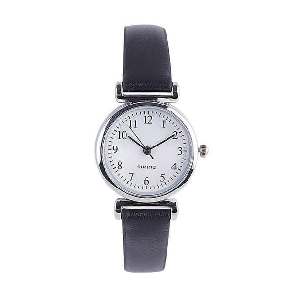 *-Dameure Kvinder Lille Kvarts Analog Armbåndsur Mode Sort/One size Black/One size