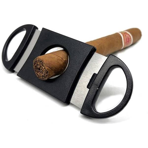 Cigarsaks, cigartilbehør i rustfrit stål, passer til de fleste størrelser