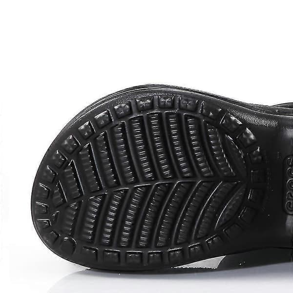 Klassiske Bae Clog Damesko Tyk Eva Platform Tyk Sål Slip On Sandaler sort W6 black W6
