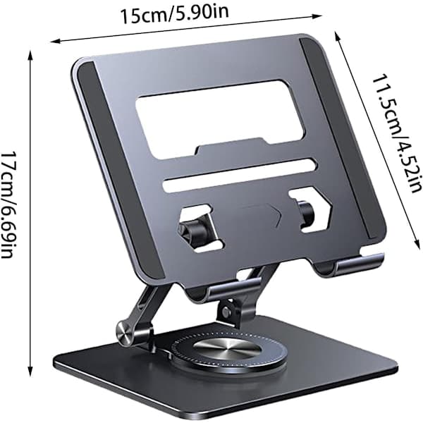 Bærbar computerstander, foldbar køleholder, stationær bærbar computerholder, forhøjer
