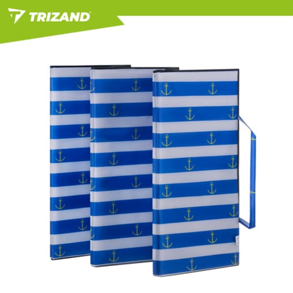 Strandmatte XXL 1 cm – sammenleggbar vanntett campingmatte