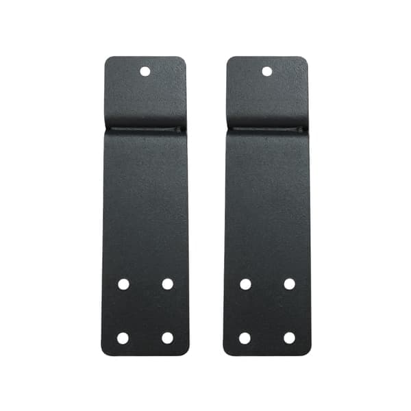 Kraftig dörrspärr med säkerhetsstångsfäste 2-pack