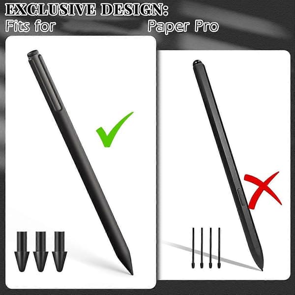 12-pak erstatningsspidser til Remarkable Paper Pro Pen