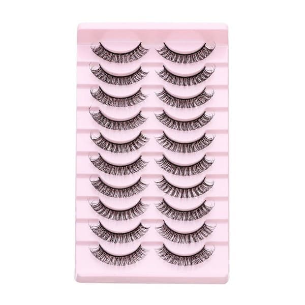 10 paria 3D Mink DD Curl venäläisiä tekoripsiä TK03 TK03