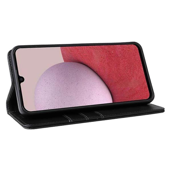 Etui til Samsung Galaxy A26 5G RFID-blokerende PU-læder Wallet Case Blå