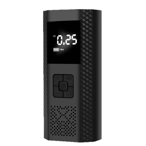 Trådlös bilpump Bärbar elektrisk luftpump med digital display