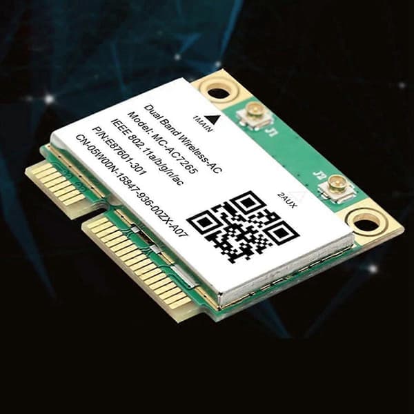 Bluetooth 4.2 Mini PCI-E Wifi-kort -AC7265 Trådløst Netværkskort