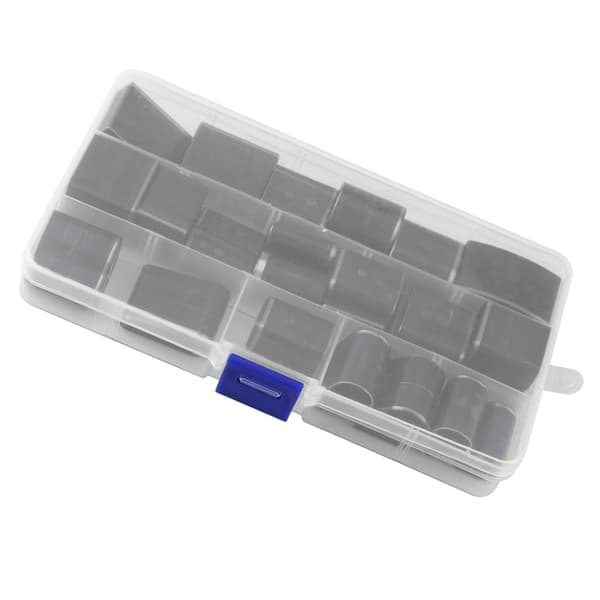 1 set 39 stansar formhålstans läderhantverk DIY-verktyg metall