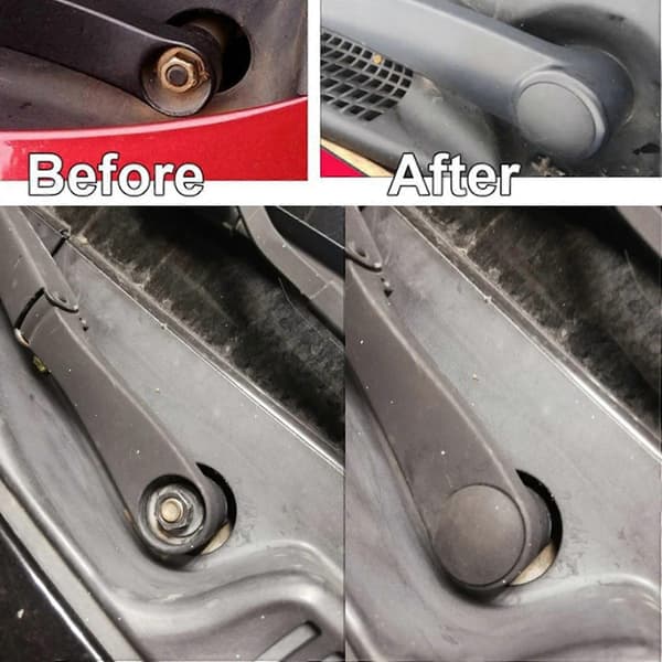 20X Frontrute Vindusviskerarm Mutterdeksel Bolt Bladarm Mutterdeksel for Hyundai 983804H050