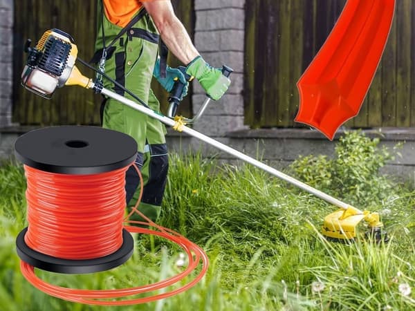 Trimmertråd 2,4 mm - Stjerneformet, 100 m