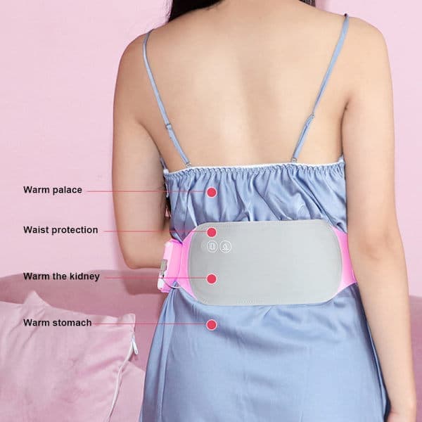 Varmbælte Menstruationssmerter Lindring Menstruationssmerter Elektrisk Varmbælte til Kvinder AA A A