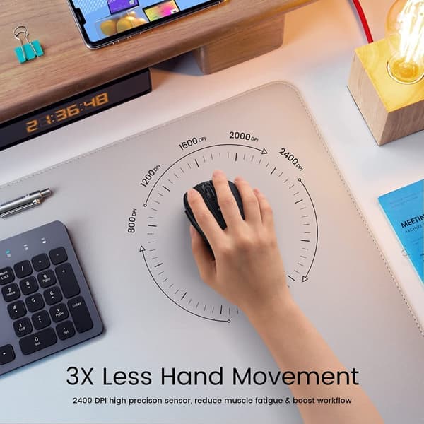 HOTWEEMS D-09 Trådløs mus til bærbar computer - Ergonomisk Plus Com