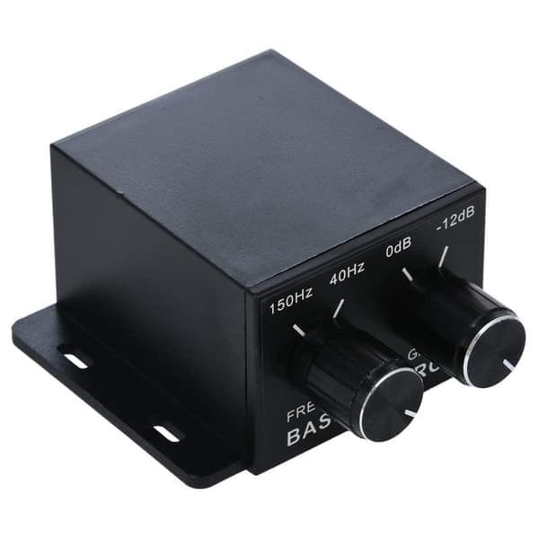 Biljudsregulatorförstärkare Bas Subwoofer Stereo Equalizer Controller 4 Rca