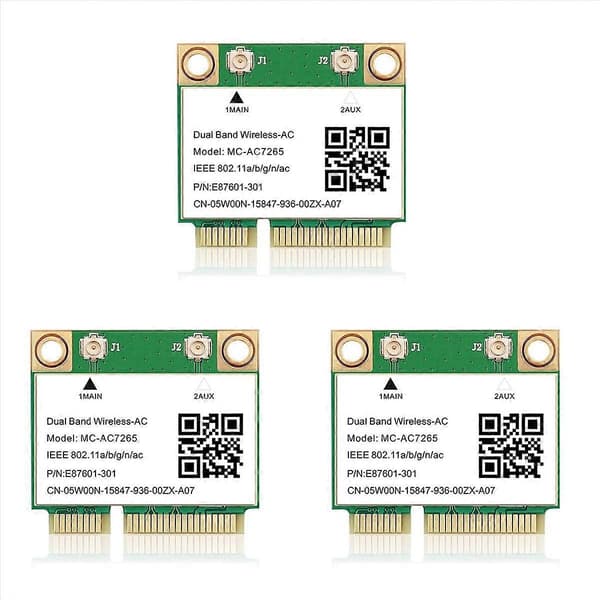 Bluetooth 4.2 Mini PCI-E Wifi-kort -AC7265 Trådløst Netværkskort