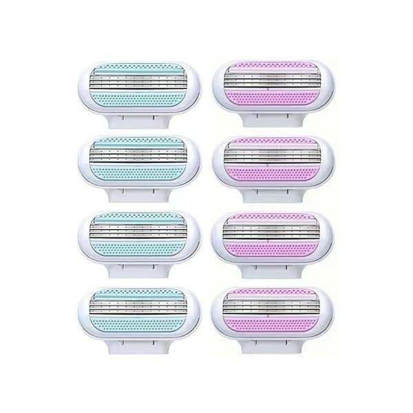 32-pak barberblade til kvinder - Kompatible med Gillette Venus Blue og Pink