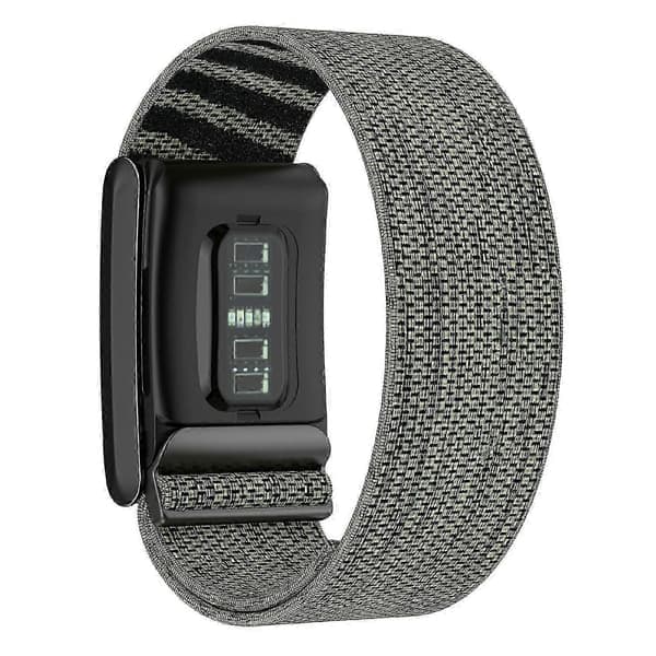 Elastisk justerbart armbånd til WHOOP 4.0 Fitness Tracker - Sort Grå Grøn Grey Green