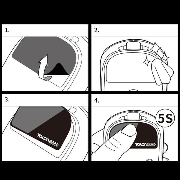 1 sarja 0,8 mm Deathadder V3 Pro -lasimouse-skateja