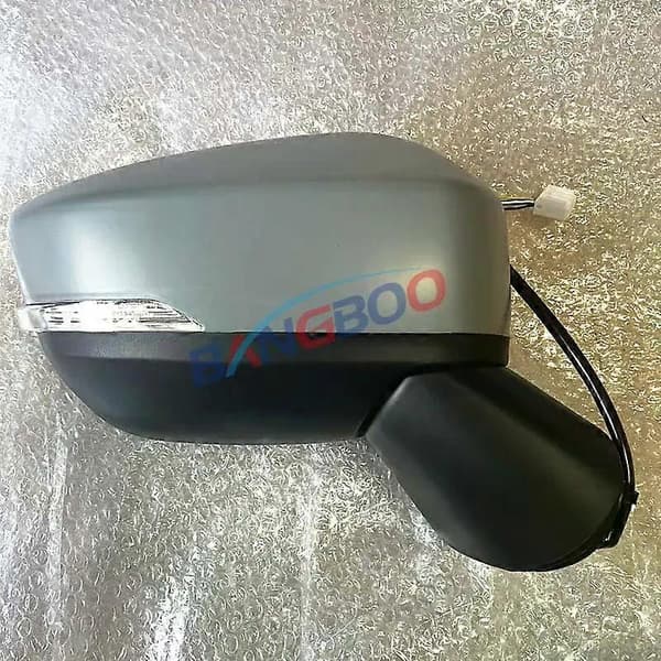 5-ledninger Bil Bakspeil Dør Sidespeil Assy Passer Til Mitsubishi Eclipse Cross 2018 2019 2020 2021 Med Blinklys Silver-Left Side