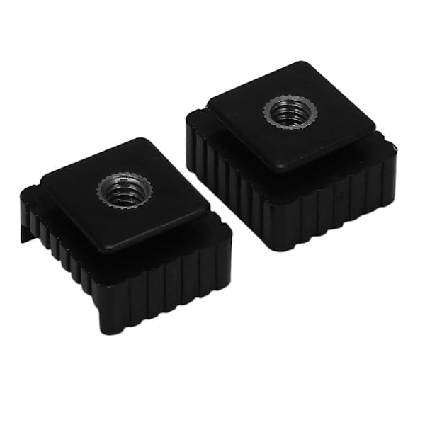 2 stk. Flash Hot Shoe Mount Adapter til 1/4 tomme gevind til studiolysstativ stativ