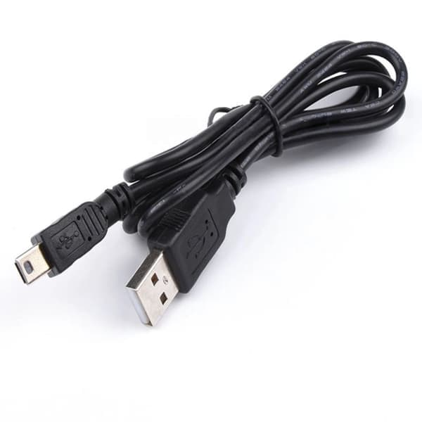 2st Datakabel USB hane till mini5p T-port V3 datakabel USB data-/laddningskabel