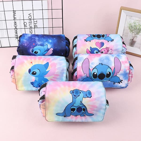 Pennal med Lilo & Stitch-trykk Penalmappe for studenter C C