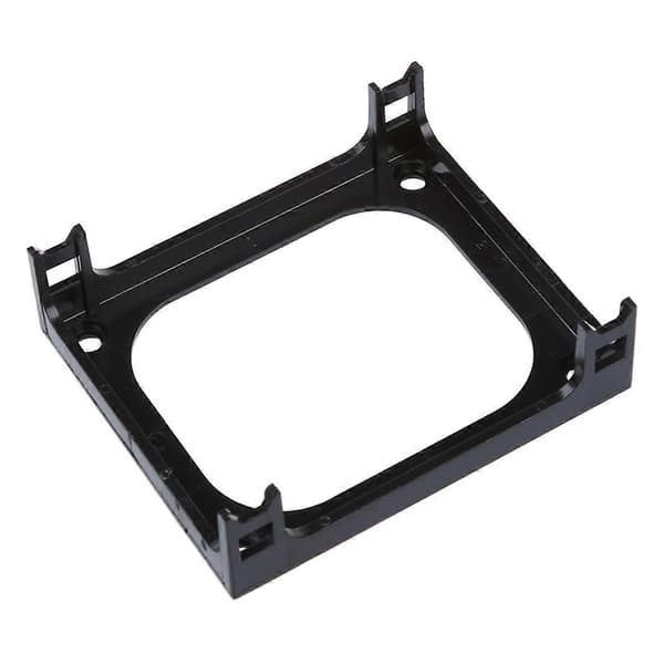 Svart CPU-vifte monteringsbrakettbase i plast for Socket 478