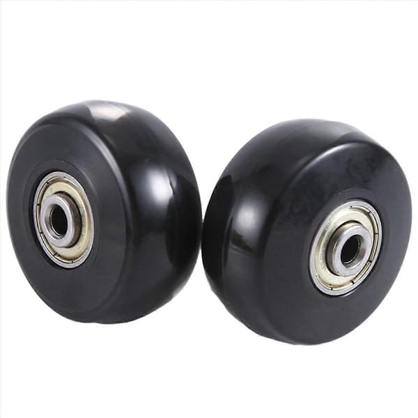 50X24mm Sæt med 2 erstatningshjul til kuffert
