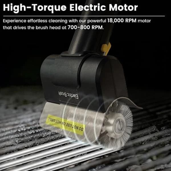 BBQ-børste – Elektrisk BBQ-børste – 700-800 RPM