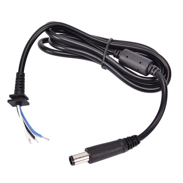 DC-stik 7.4x5.0 mm strømkabel til Dell bærbar oplader strømadapter 1.2m