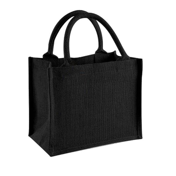 Westford Mill Jute Mini Gavepose (6 liter) One Size Sort/Sort Sort/Sort One Size Sort/Sort One Size Black/Black