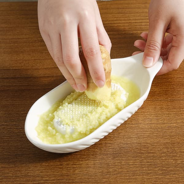 Avansert keramisk ingefærriver. Ergonomisk design. Stor størrelse. 7,8 tommer.