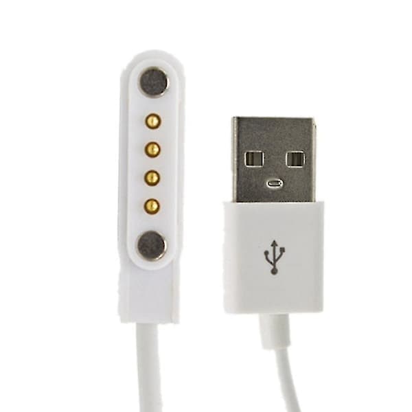 Smartwatch 4-bens magnetisk opladerkabel - Universal USB-oplader til smart armbånd