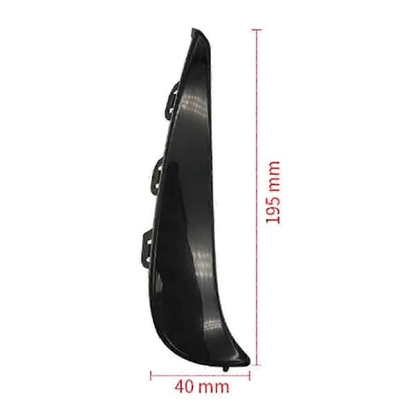Frontfangergrill for C-KLASSE W206 2021-2024, ventilasjonslist