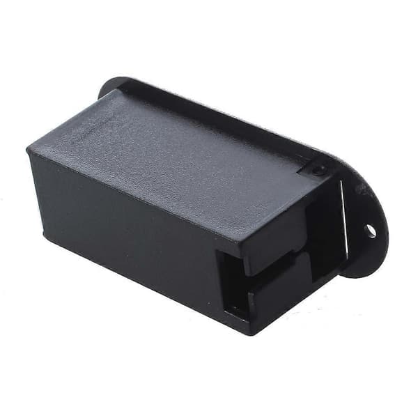 Aktiv gitarr bas pickup 9v batterifodral låda