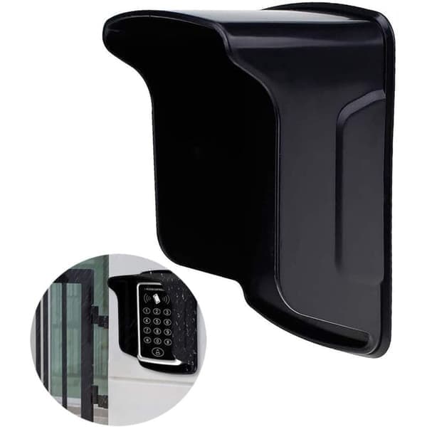 Regntæt dæksel til RFID-tastaturcontroller/dørklokkedæksel - 13,5 cm x 9,0 cm - Soltæt - Regntæt