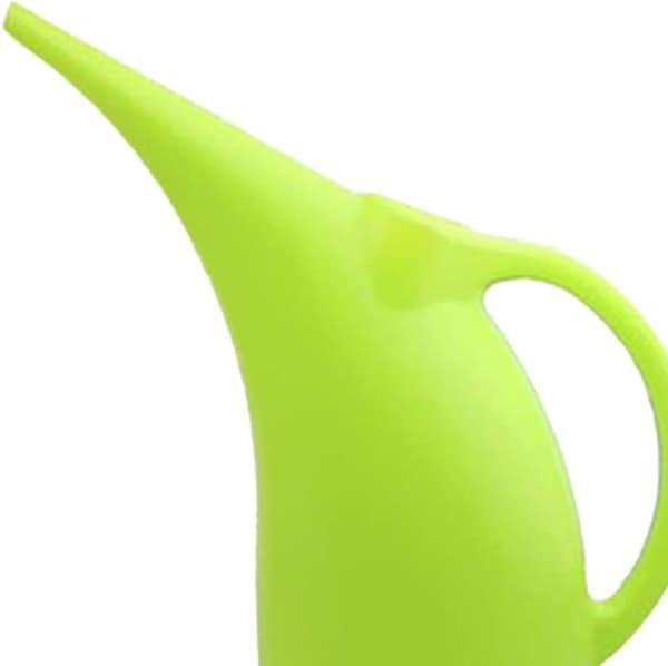 2L Grønn Vannkanne – ABS Lang Sprayhode, Rose Diffuser, for Innendørs/Utendørs Planter og Blomster
