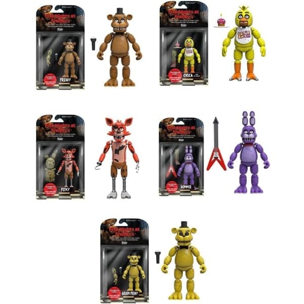 Funko!POP! Teddybjørns Five Nights Harem: Golden Freddy Teddybjørn