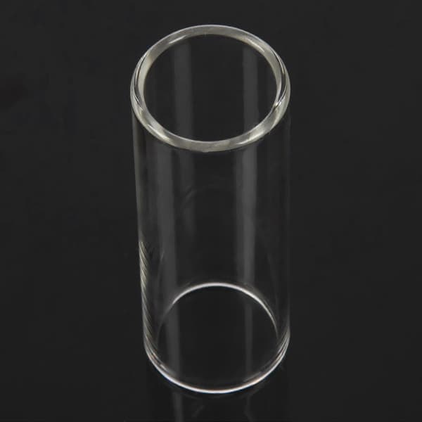 Gitarrglas Hal pinne Glas slide Transparent