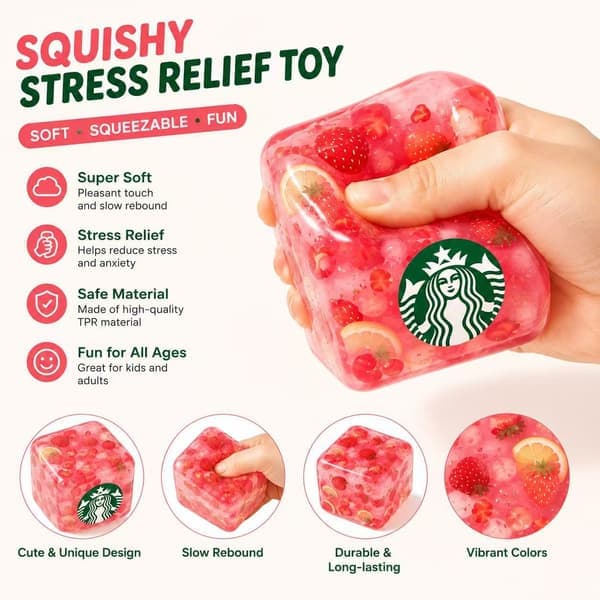 NeeDoh Squishy Stressaflastende Legetøj Sensorisk Fidget Dejbold