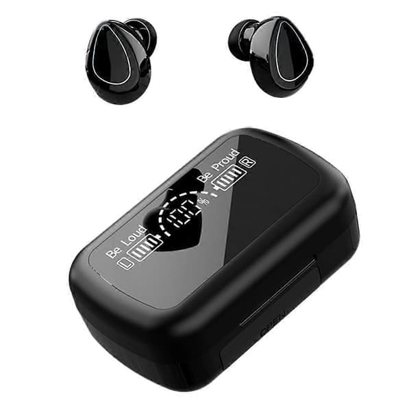 R10 In-ear hodetelefoner Digital skjerm Speiloverflate Trådløse Bluetooth-hodetelefoner