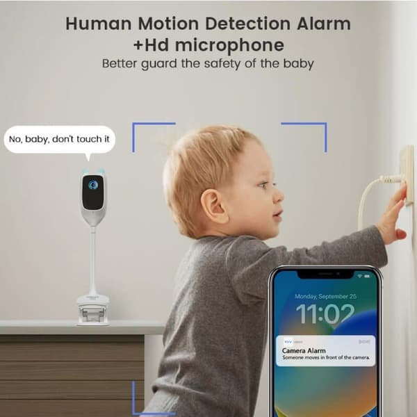 Babycall med kamera