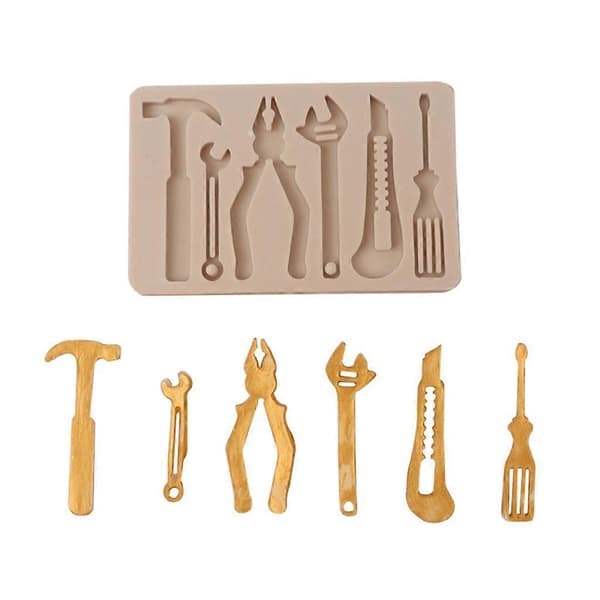 Silikonformar Verktygsform Choklad Gumpaste Formar Bakning