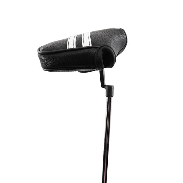 Magnetisk Mallet Putter Cover, Universal Pasform Beskyttende Hovedcover til Golftilbehør, Sort Hvid Mulighed sort black