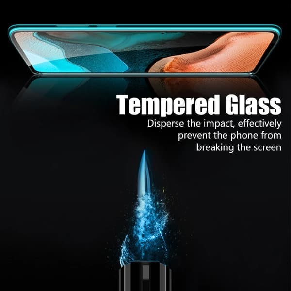 4 st Heltäckande skyddsglas för Xiaomi Redmi Note 12 Skärmskydd