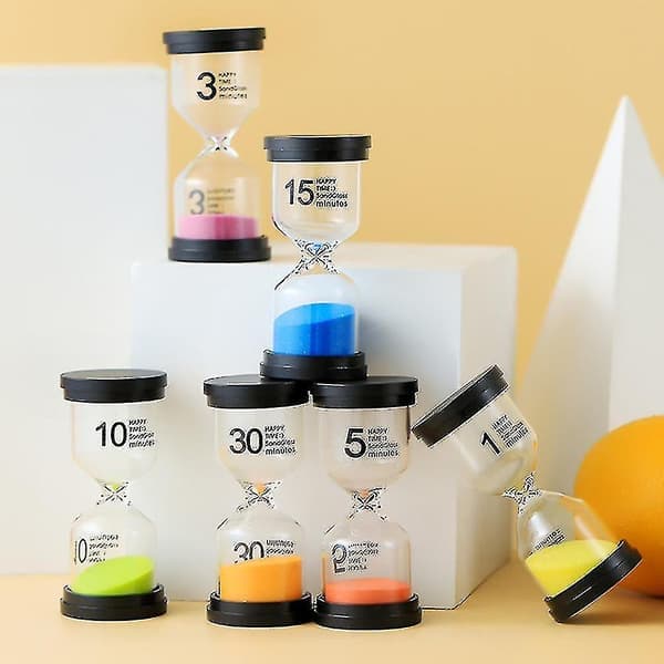 1/3/5/10/15/30 min Sand Timer Timeglass